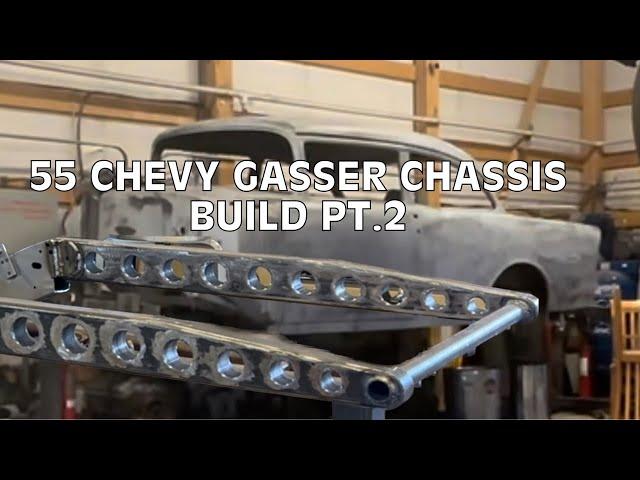 55 Chevy Gasser Chassis build PT.2