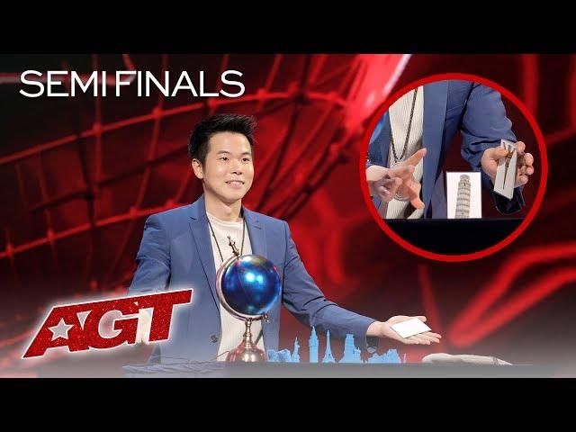 Magician Eric Chien Takes A RISK With NEW Magic Tricks On AGT! - America's Got Talent 2019