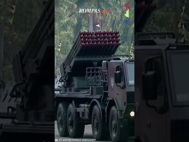 Parade Alutsista di HUT Ke-78 TNI