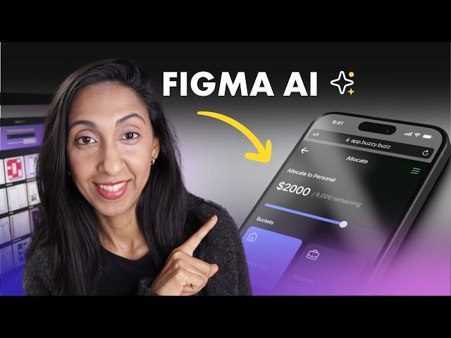 How I built a REAL app using Figma AI in 48 hrs! (ENTIRE UX/UI Process)