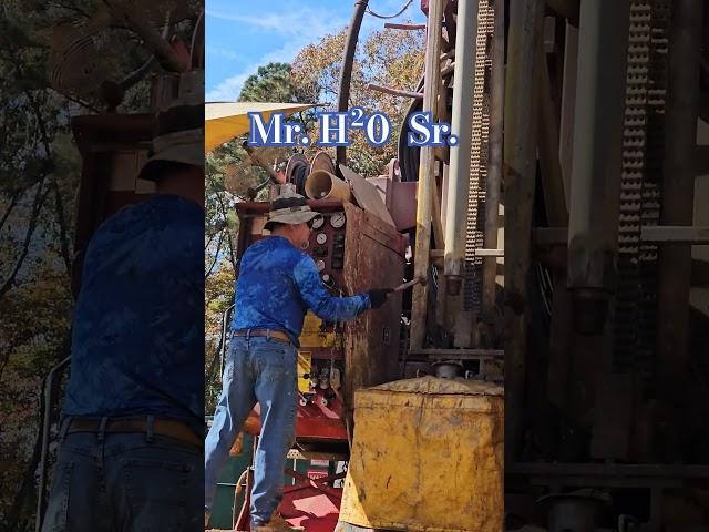 Still out here drilling holes in the dirt #welldrilling #construction #drillingrig #waterwell