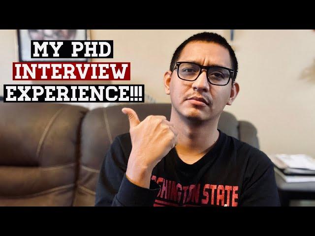 GRADUATE SCHOOL INTERVIEW QUESTIONS AND ANSWERS | My PhD Interview Experience