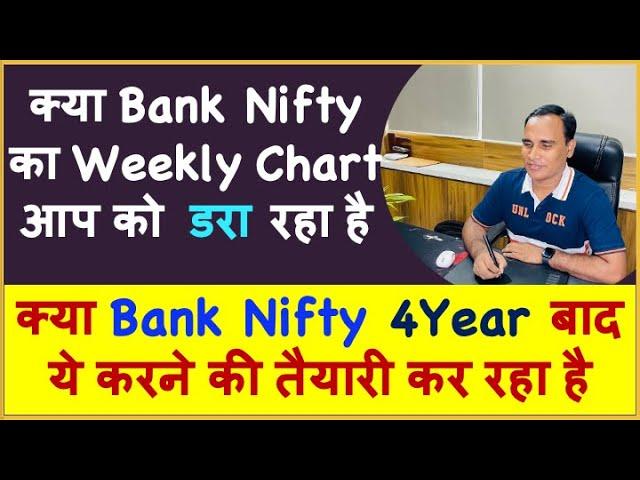 क्या Bank Nifty 4Year बाद ये करने की तैयारी कर रहा है !! क्या Bank Nifty का  चार्ट आप को डरा रहा है