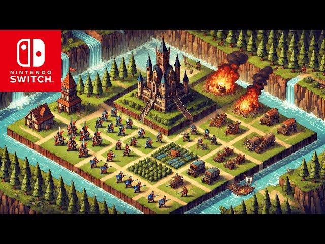 TOP 20 BEST STRATEGY Games on the Nintendo Switch!