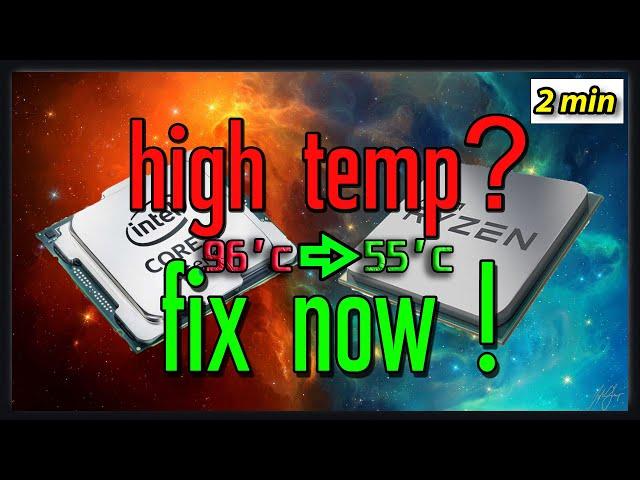 ️how to FIX your PC high temperatures | overheating CPU/GPU when gaming [complete guide]