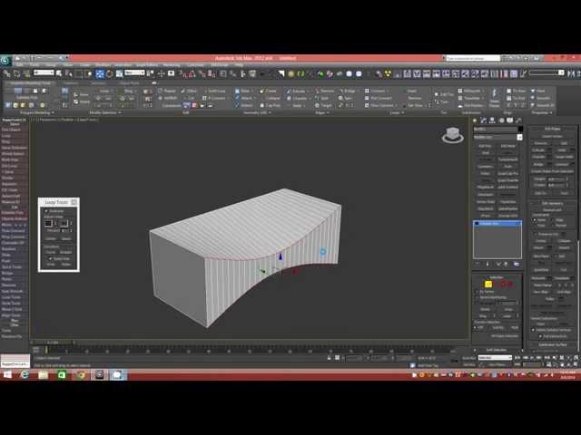 Basic Demonstration of Loop Tools Features In 3dsmax