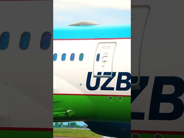 Uzbekistan Air Ways️ #uzairways #aircraft #aviation #spotting #planespotting #dreamliner #boeing