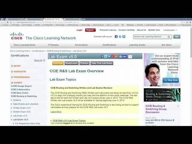 CCIE RSv4 to RSv5 changes