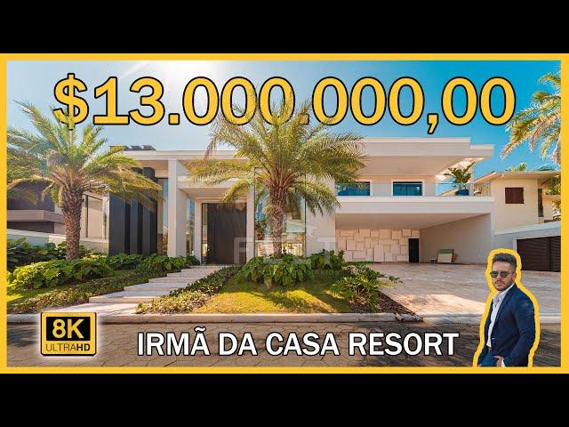 MANSAO DE R$13.000.000,00 NO GUARUJA-SP - ESPETACULAR - IRMÃ DA CASA RESORT