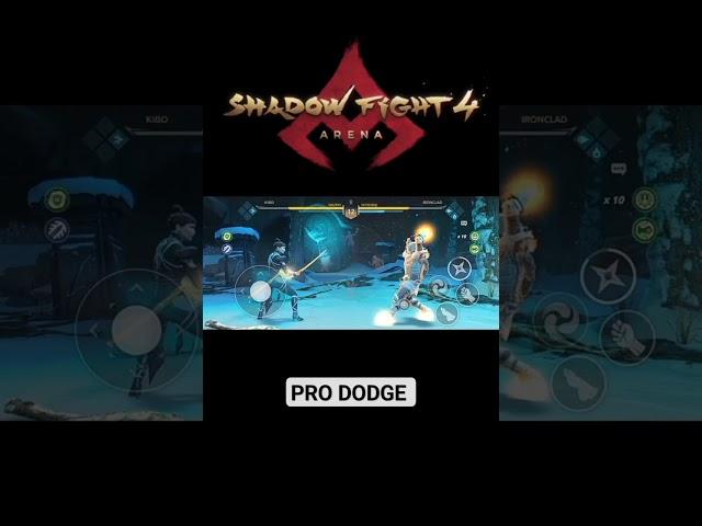 Taunt Dodging trick of Shadow Fight Arena # letmedownslowly #sfa #funnyvideo #prododging