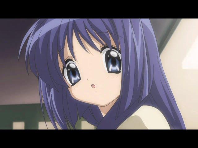 Kanon (2006) Episode 08 - Nayuki Patting Piro Intensively Scene