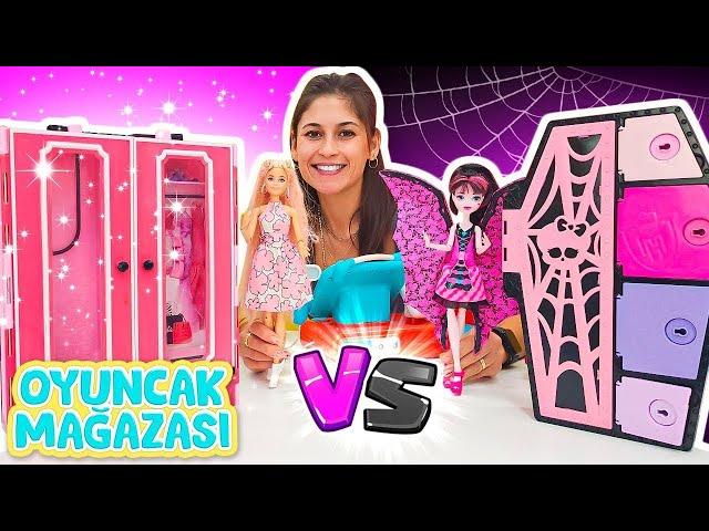 Oyuncak Mağazası - Oyuncak Barbie ile Özel Bölümler! Yeni gardırop alıyoruz! Kız videoları