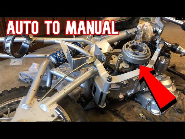 How To Swap Auto To Manual On A Pitbike