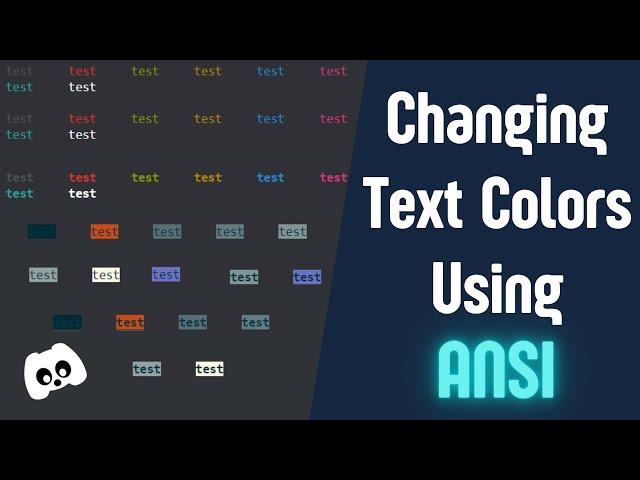 How to Use ANSI Colored Texts in Discord