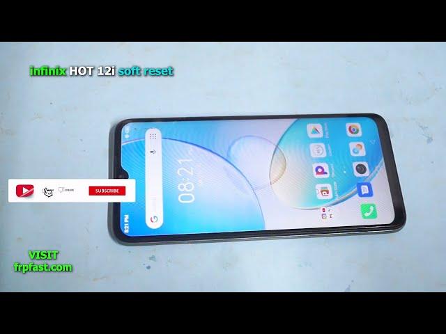 infinix hot 12i soft reset #frpfast