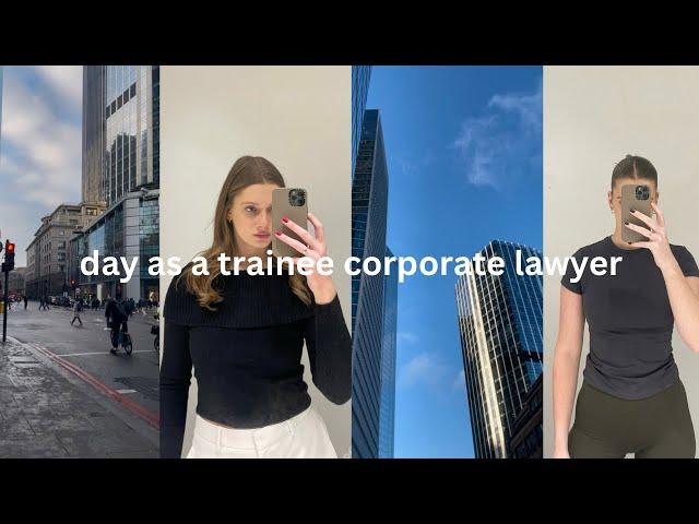 DAY AS A TRAINEE CORPORATE LAWYER- Big Law in London