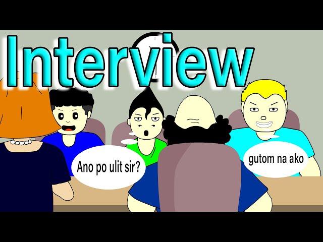 Interview funny | Pinoy Animation