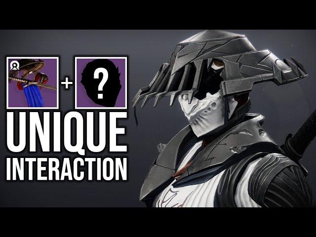 You NEED To Use This With The NEW Ronin Cloak! Unique Interaction! - Destiny 2 The Final Shape