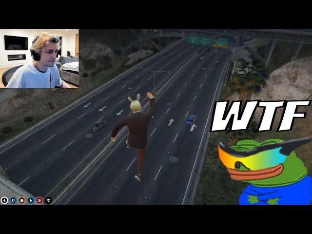 X Evades Baas By Jumping Off Bridge (Both POVs)  | NoPixel GTA RP