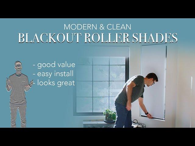 Blackout Shades - Easy Install - High Quality!