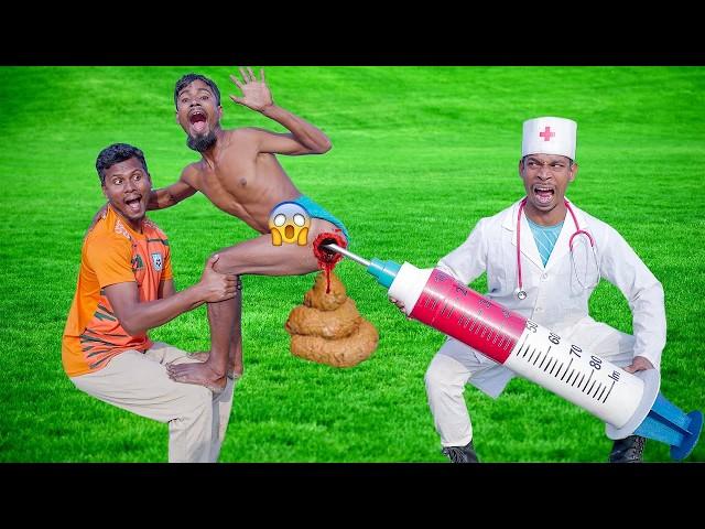 Top Very Special Trending Comedy Video 2025Amazing Injection Wala Comedy Video Doctor Ep 357