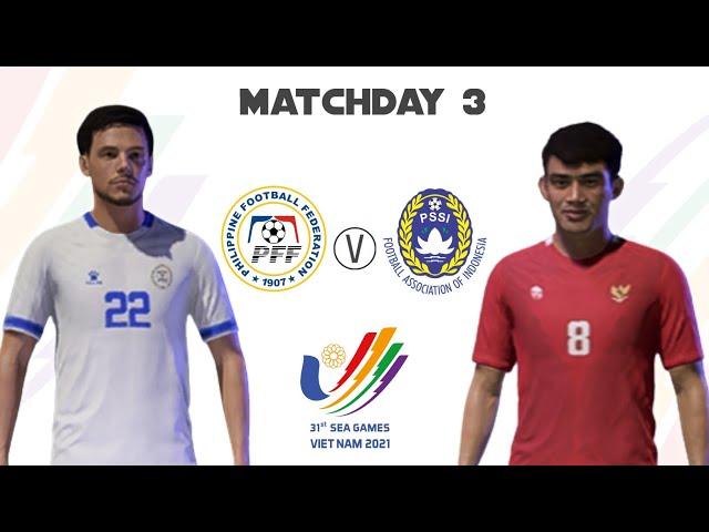 FIFA 22 Philippines VS Indonesia Sea Games 2021 Vietnam | Kemenangan Berarti Garuda Muda!