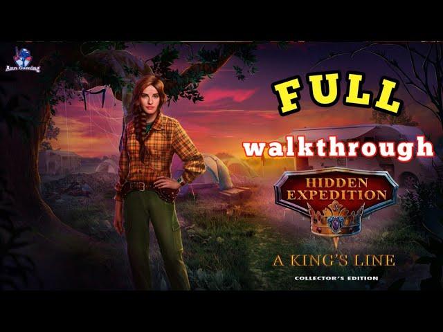 Hidden Expedition 21 A King's Line  collector's edition full walkthrough / let's play on Android