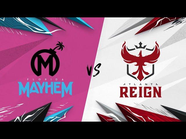 Round 1 |  @FLMayhem vs. @atlantareign  | Playoffs | Day 1