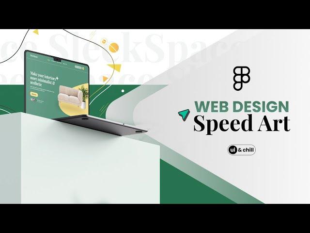Web design Speed art | FIGMA | UI design | 2023