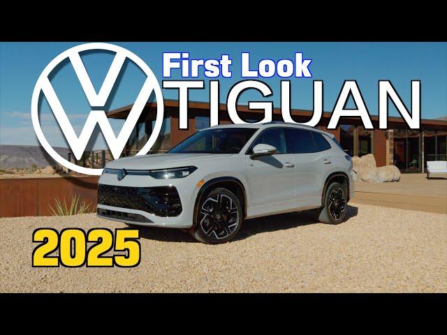 2025 Volkswagen Tiguan First Look - More Power, More Style, More Tech, More Everything