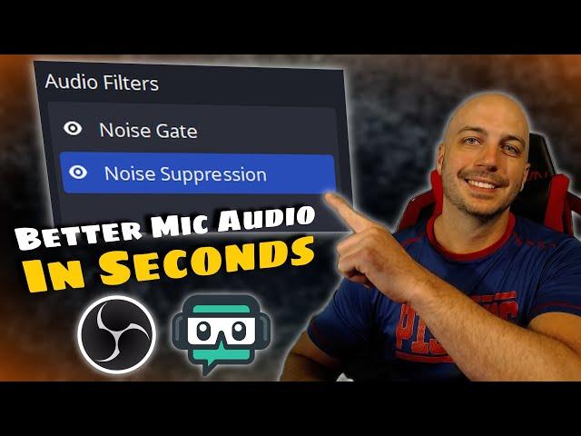 Every Content Creator MUST Use These, Noise Gate and Suppressor Basics, OBS and Streamlabs OBS