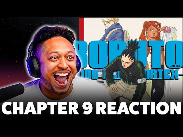 HIMAWARI'S HIDDEN POWER! | Boruto TWO BLUE VORTEX Manga Chapter 9 REACTION