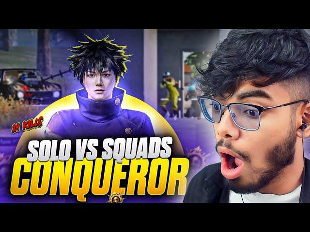 India's #1 Solo vs Squad Conqueror Player KEMO BEST Moments in BGMI