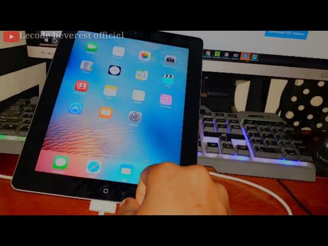 iCloud Bypass iPad 2 - Contourner iCloud iPad iOS 9.3.5 Tout les modèles Tether Bypass