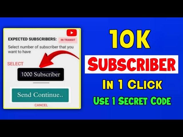 How To Increase Subscribers On YouTube Channel - Free Subscribers For YouTube