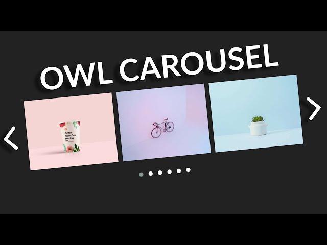 How to Use Owl Carousel For Your Website | JQuery Owl Carousel Tutorial