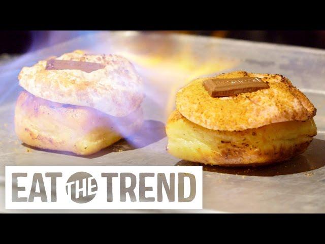 Fiery Doughnuts at the Gastro Garage | Eat the Trend