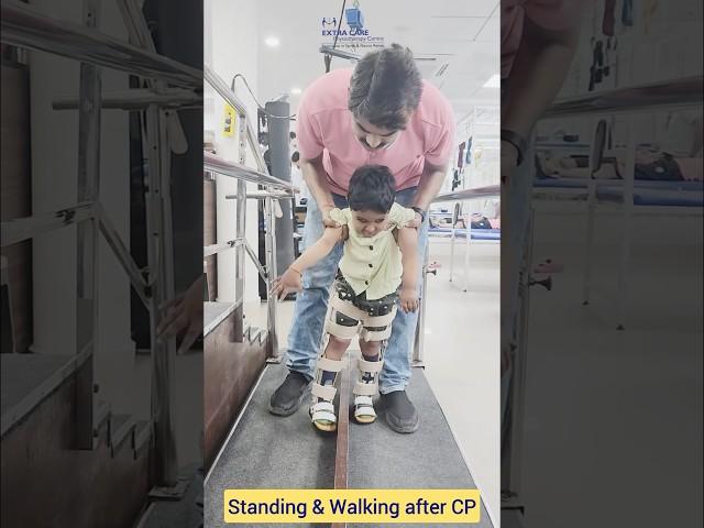 Cerebral Palsy Physiotherapy Recovery | CP Child Standing & Walking | Extra Care Lko 9455555207