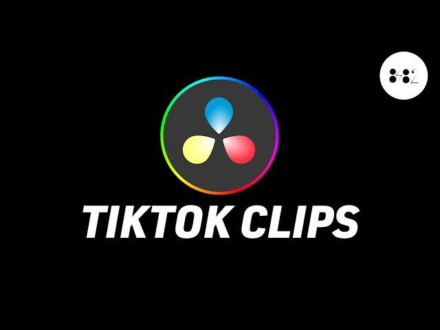 Resize Videos For TikTok In DaVinci Resolve 18.5