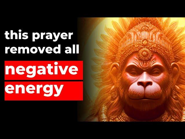 The Most Powerful Hanuman Mantra To Remove Negative Energy | 12 Powerful Names of Lord Hanuman