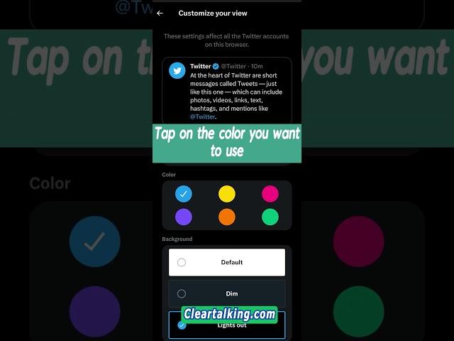 How to Change Color Theme of Twitter Profile? #twitter #profile #theme