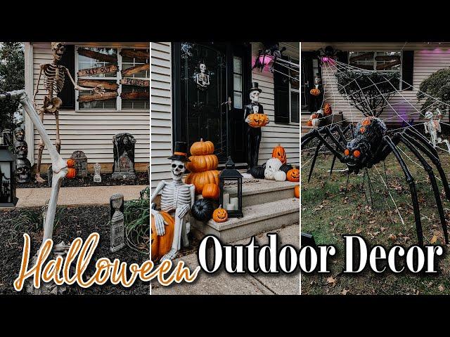 HALLOWEEN 2023 | DIY GRAVEYARD DECORATIONS | FRONT YARD HALLOWEEN DECORATING | OUTDOOR DECOR