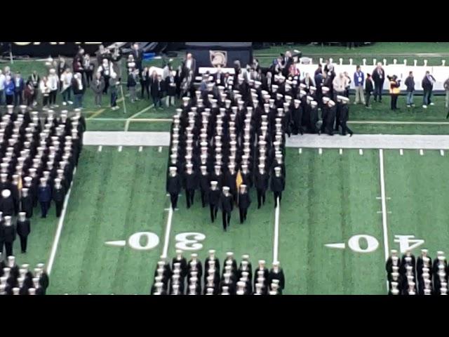 Army-Navy Football Pre-Game Navy Brigade March-On 12/11/2021