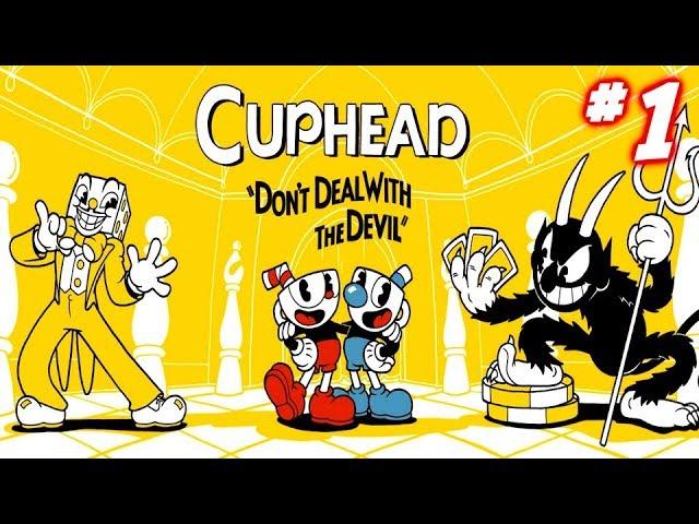 Cuphead Gameplay Walkthrough Part 1 - A NEW ADVENTURE! (XBOX ONE 1080p 60fps)