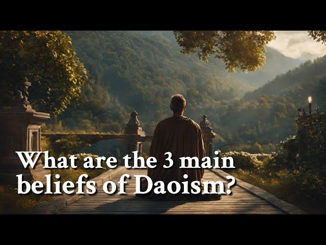 What are the 3 main beliefs of Daoism? | Philosophy