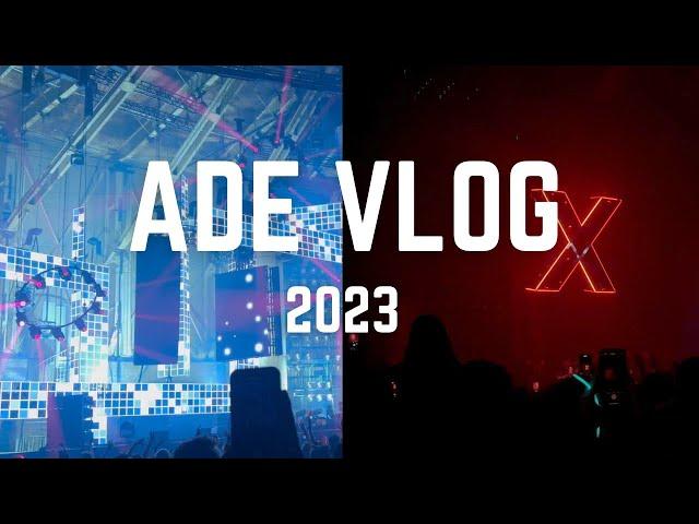 Experiencing the thrills of Amsterdam Dance Event - ADE Vlog 2023