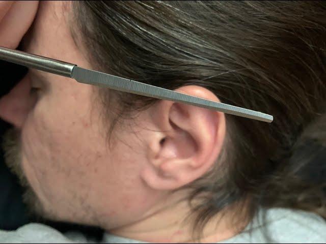 ASMR Ear cleaning with Cloud Razor