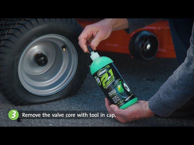 How to Install Slime 2-in-1 Tire & Tube Premium Sealant