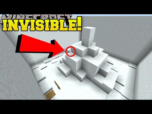 Minecraft: INVISIBLE ENTRANCE!!! - Find The Button Dimensions - Custom Map