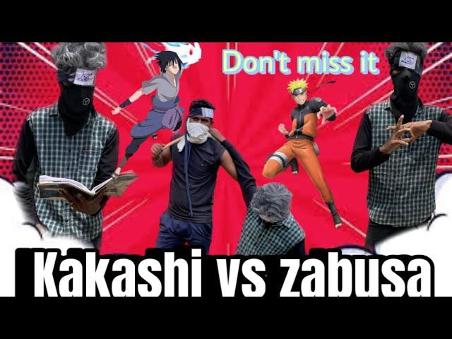 Naruto  KAKASHI VS ZABUSA@aktechh #comedy #karur  #narutoshippuden #naruto #tamil